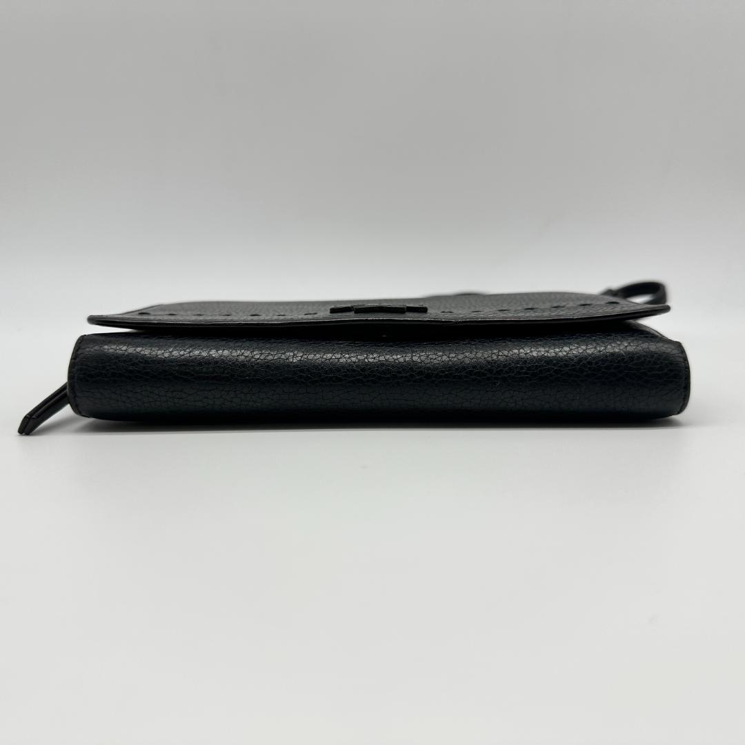 【極美品】 TORY BURCH ショルダーバッグ ウォレット マックグロー 黒