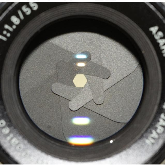 完動品作例有 PENTAX SP 黒/SMC Takumar 55mm f1.8