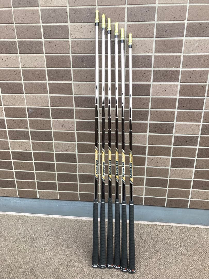 ダイナミックゴールド ツアーイシュー s200 6本（5〜P）EXウェイトロック