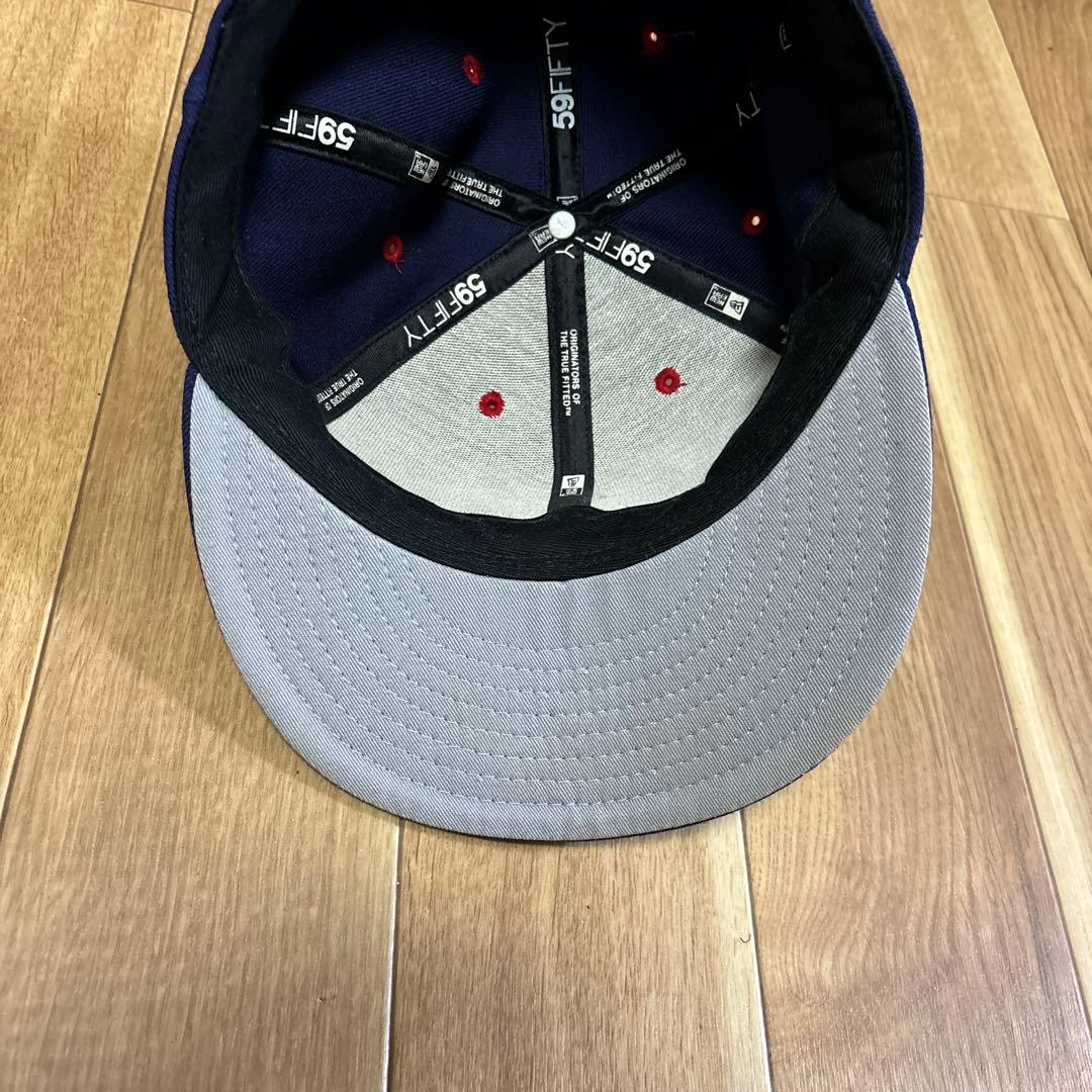 NEW ERA 59FIFTY ネイビー ヤクルトスワローズロゴ キャップ