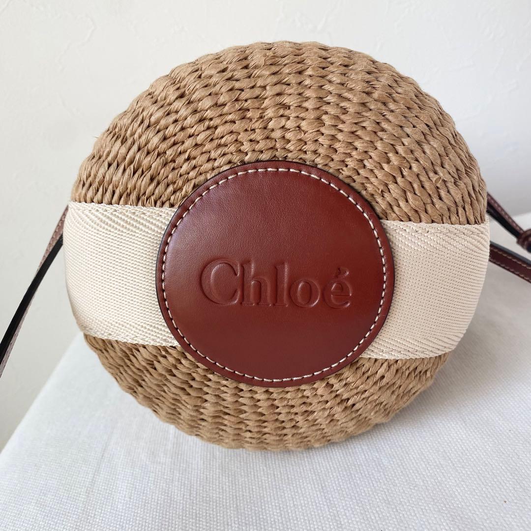 クロエ Chloe Woody スモールバスケット かごバッグ