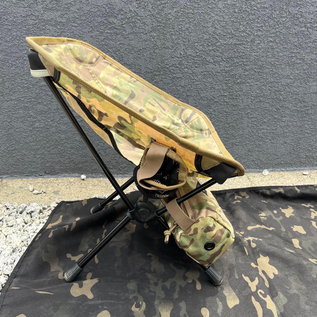 (Helinox)ヘリノックス　タクティカルチェア　マルチカモ　ファミリーセット