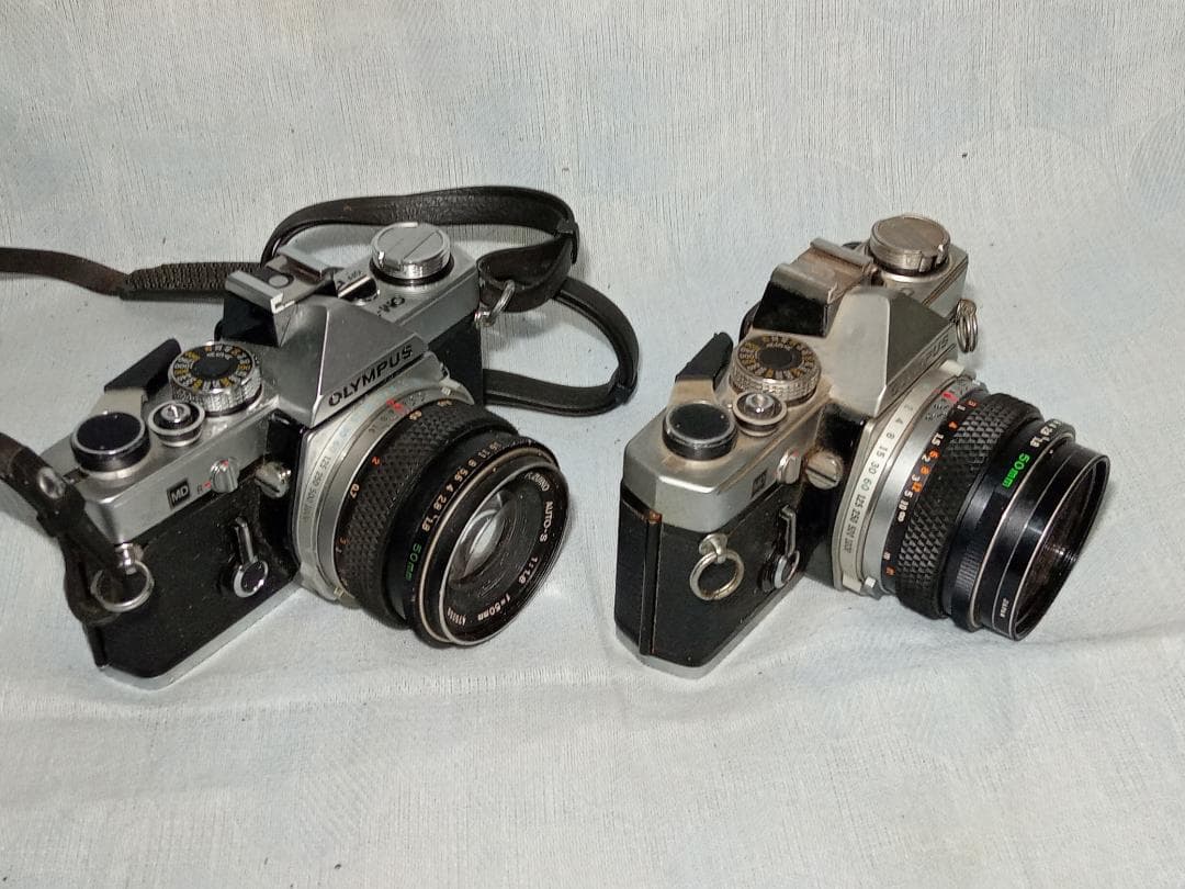 オリンパス OM-1 MD 2台 まとめ売り ジャンク品 F.Zuiko
