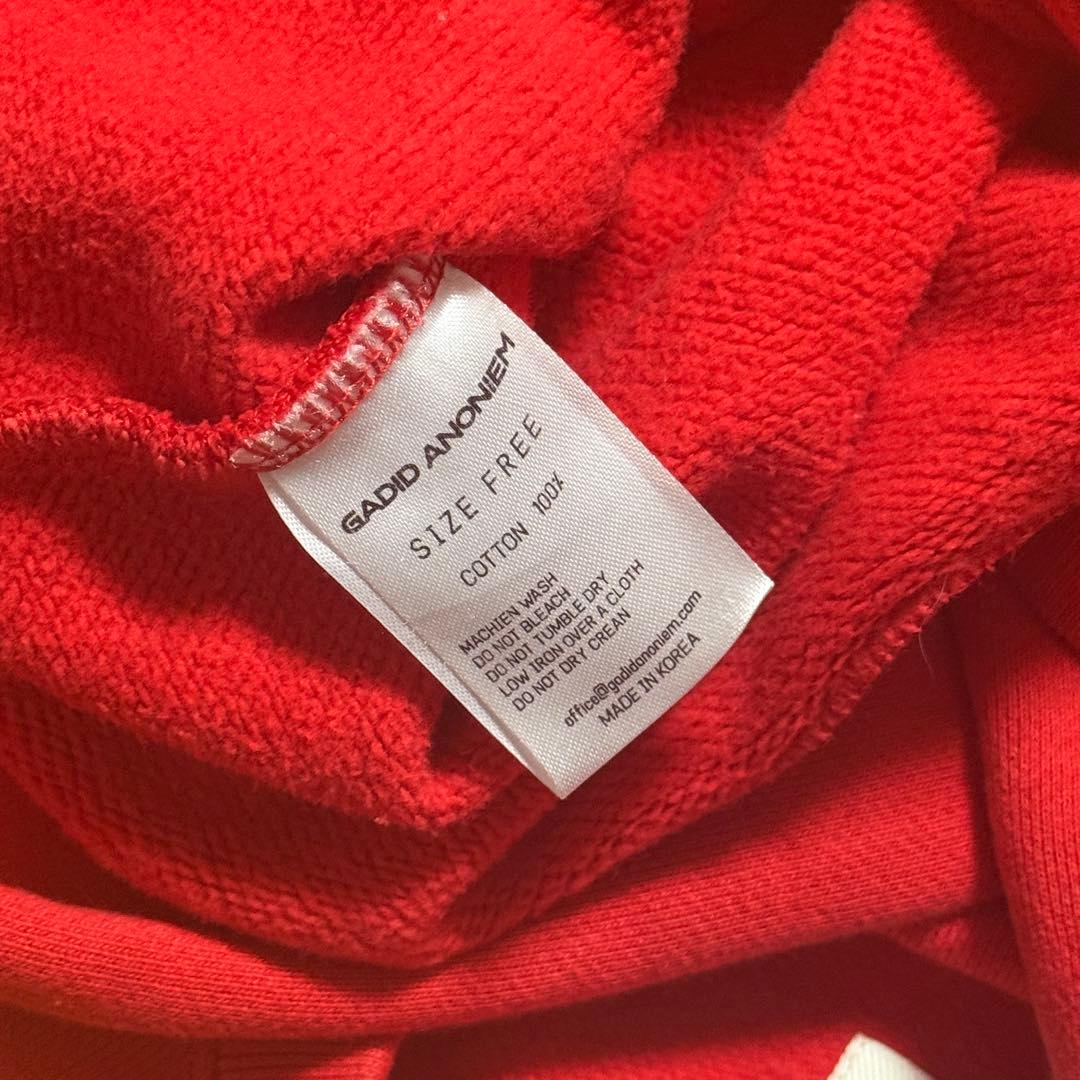 トップス gadid anoniem JONH/RED