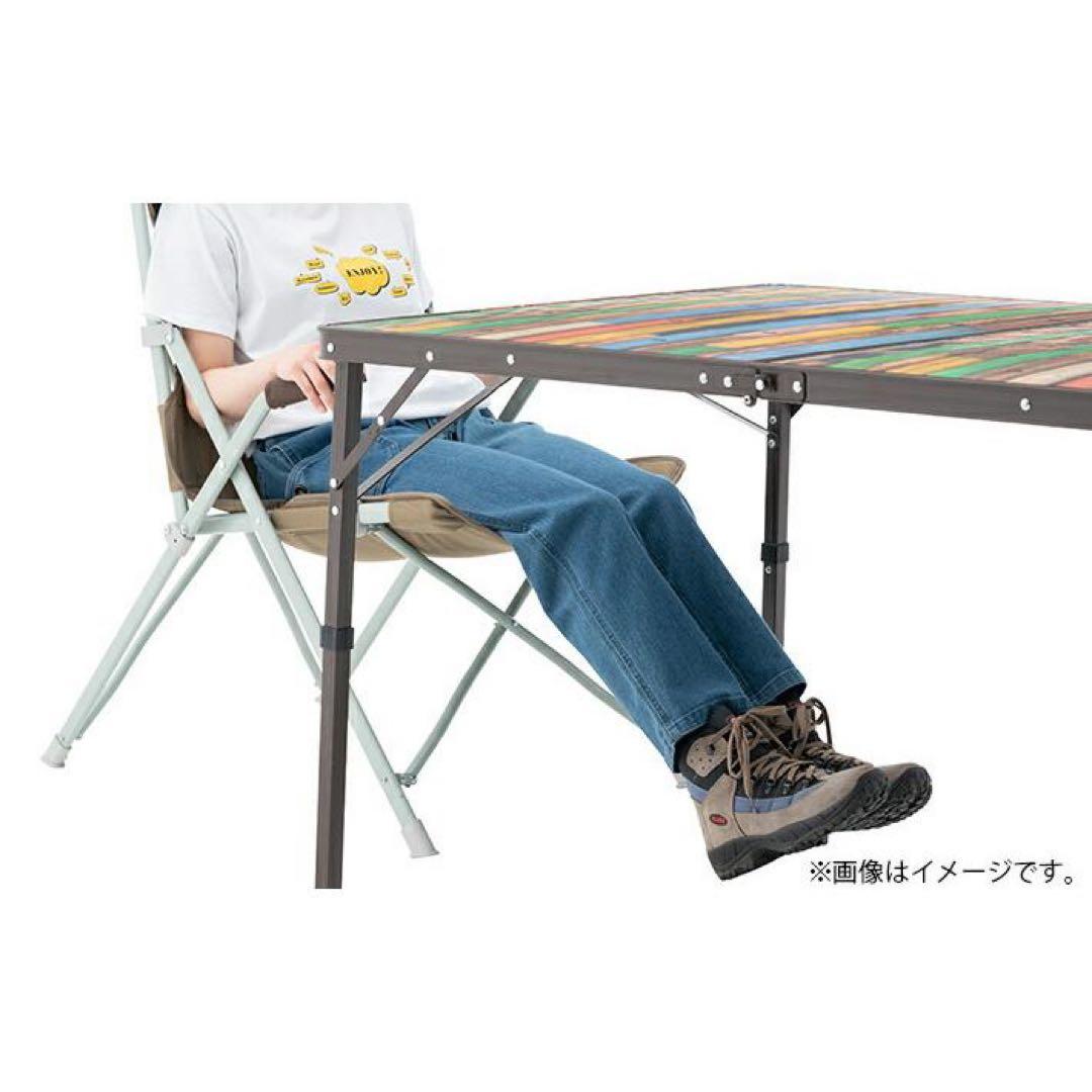 ロゴス LOGOS 折りたたみテーブル 丸洗いダイニングテーブル 12060