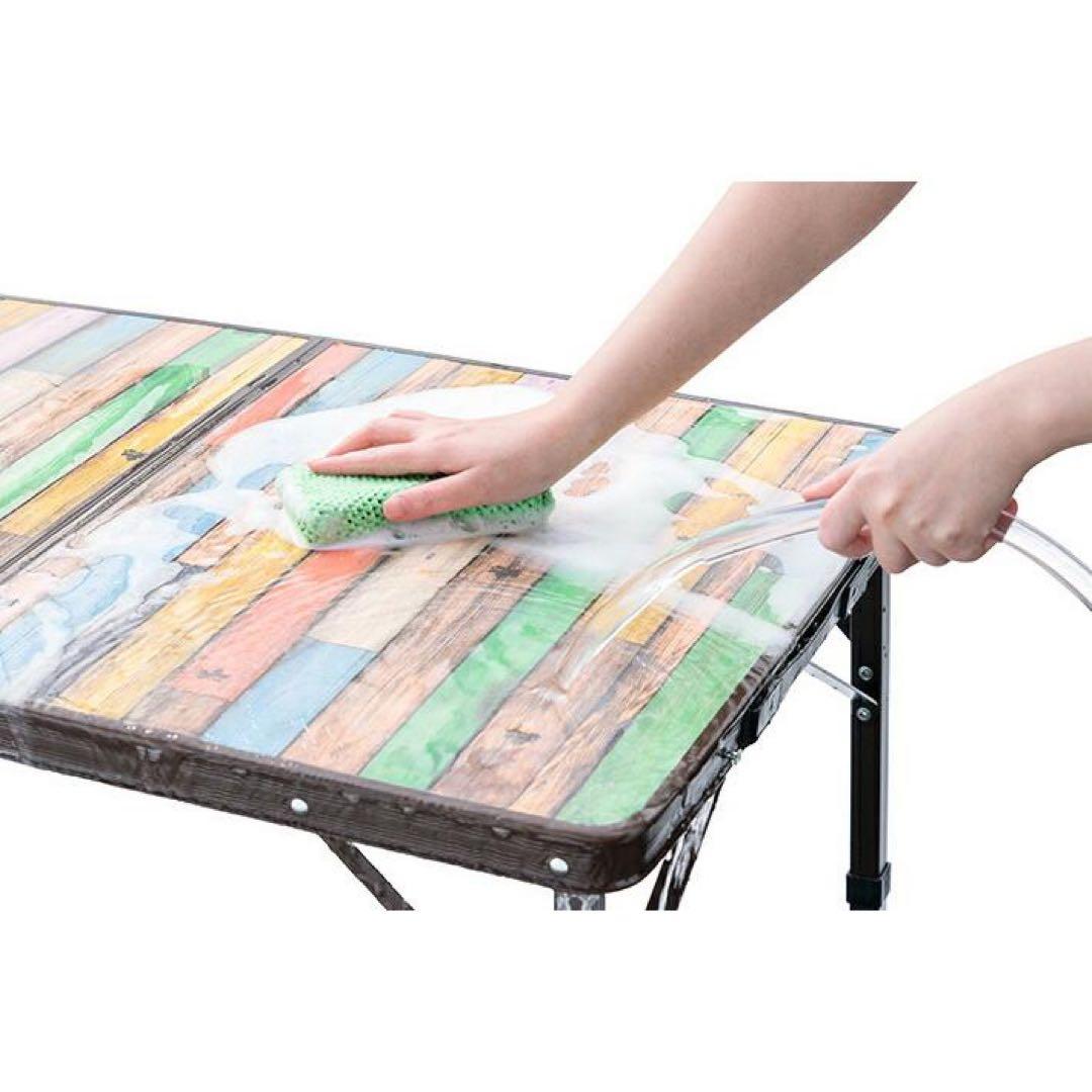 ロゴス LOGOS 折りたたみテーブル 丸洗いダイニングテーブル 12060