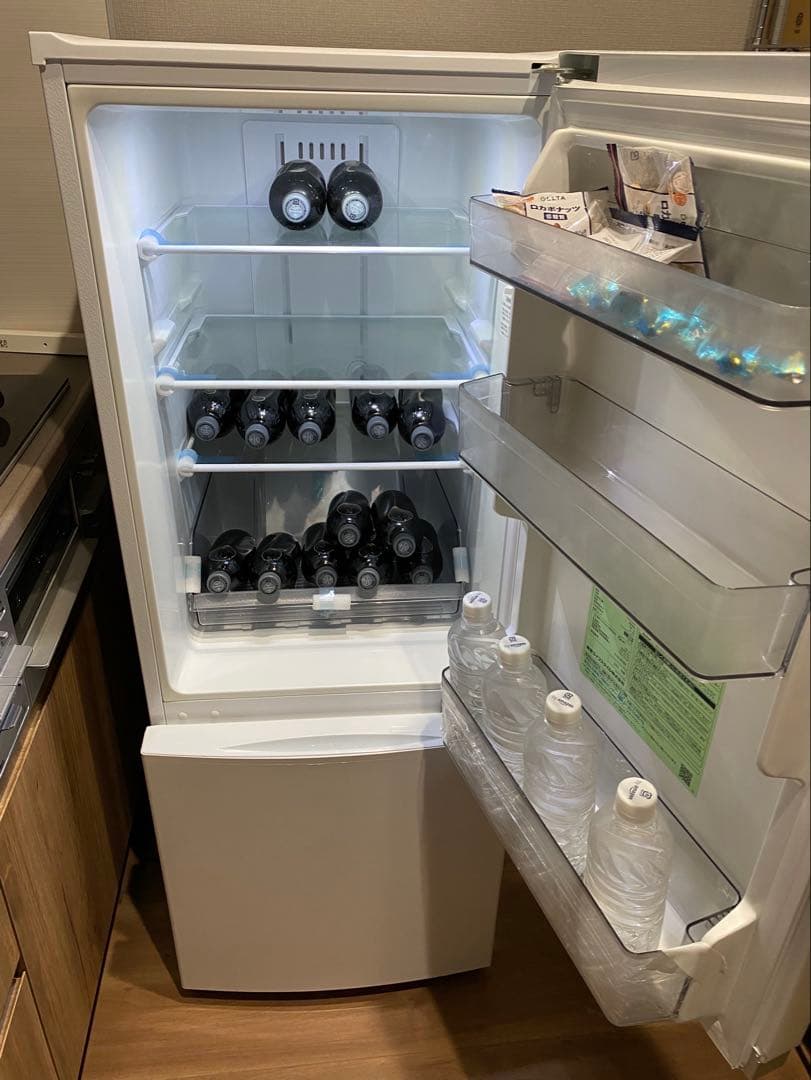 TOSHIBA 冷蔵庫 ホワイト 引き出し式冷凍庫