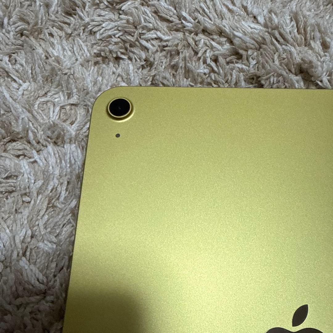 Apple iPad A2696 イエロー　64GB 10世代　訳アリ美品