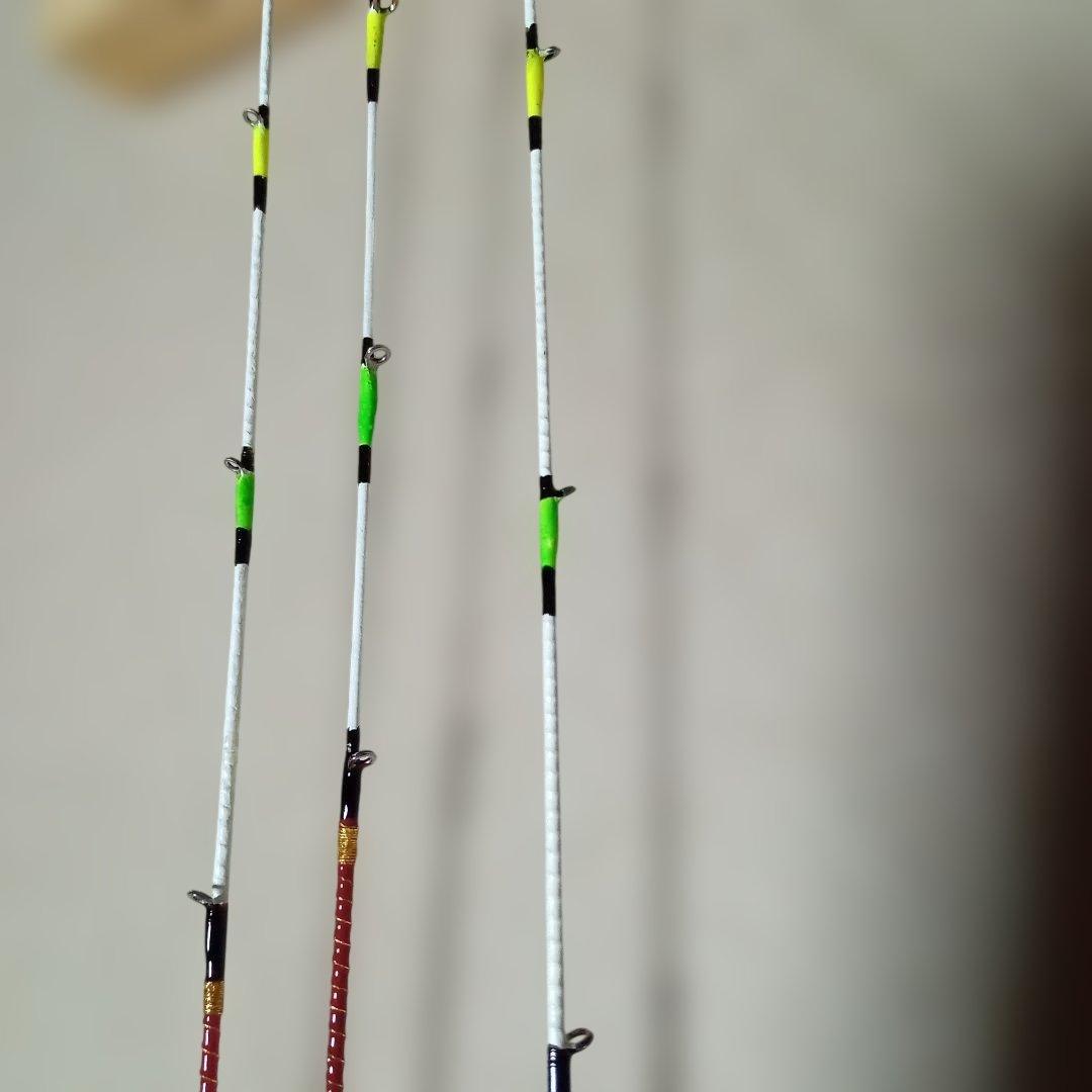 チヌ竿　筏竿　 手作り　布袋竹