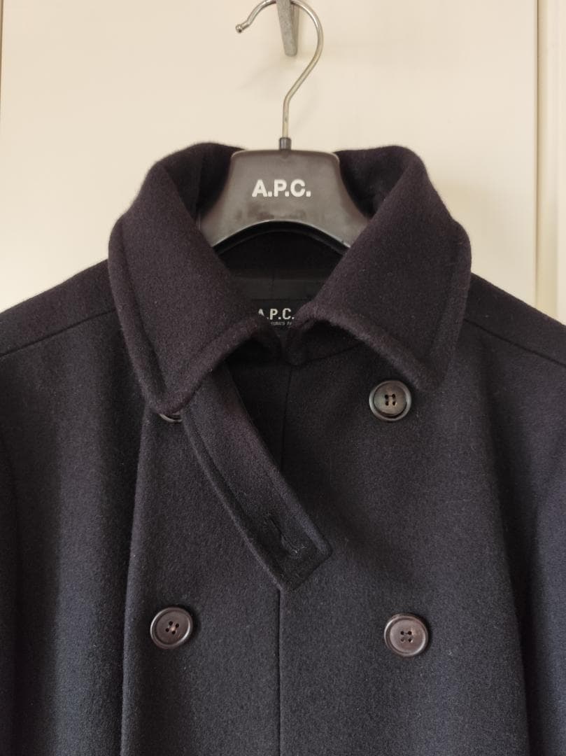 A.P.C.アーペーセー　メルトンウールコート　MADE IN FRANCE