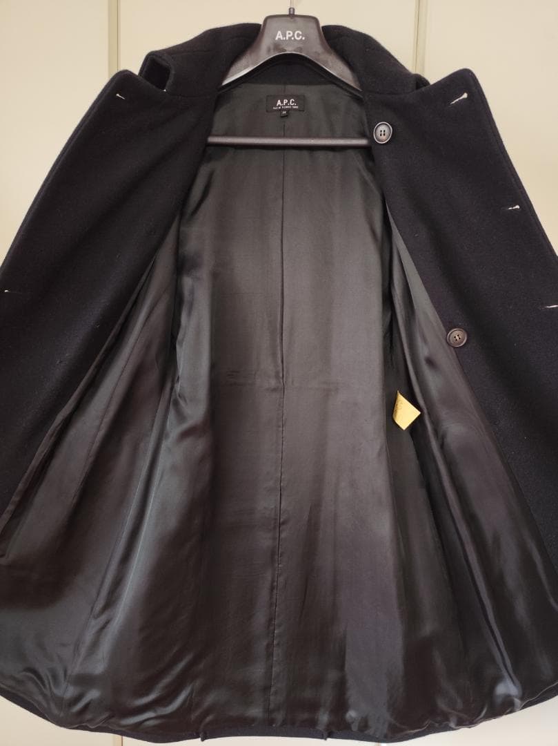A.P.C.アーペーセー　メルトンウールコート　MADE IN FRANCE