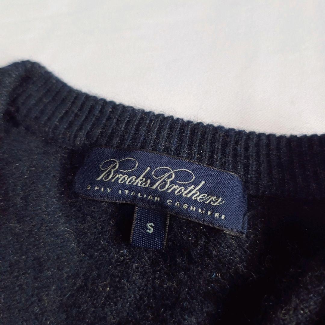 【美品】Brooks Brothers 3PLY カシミヤ Vネック ニット
