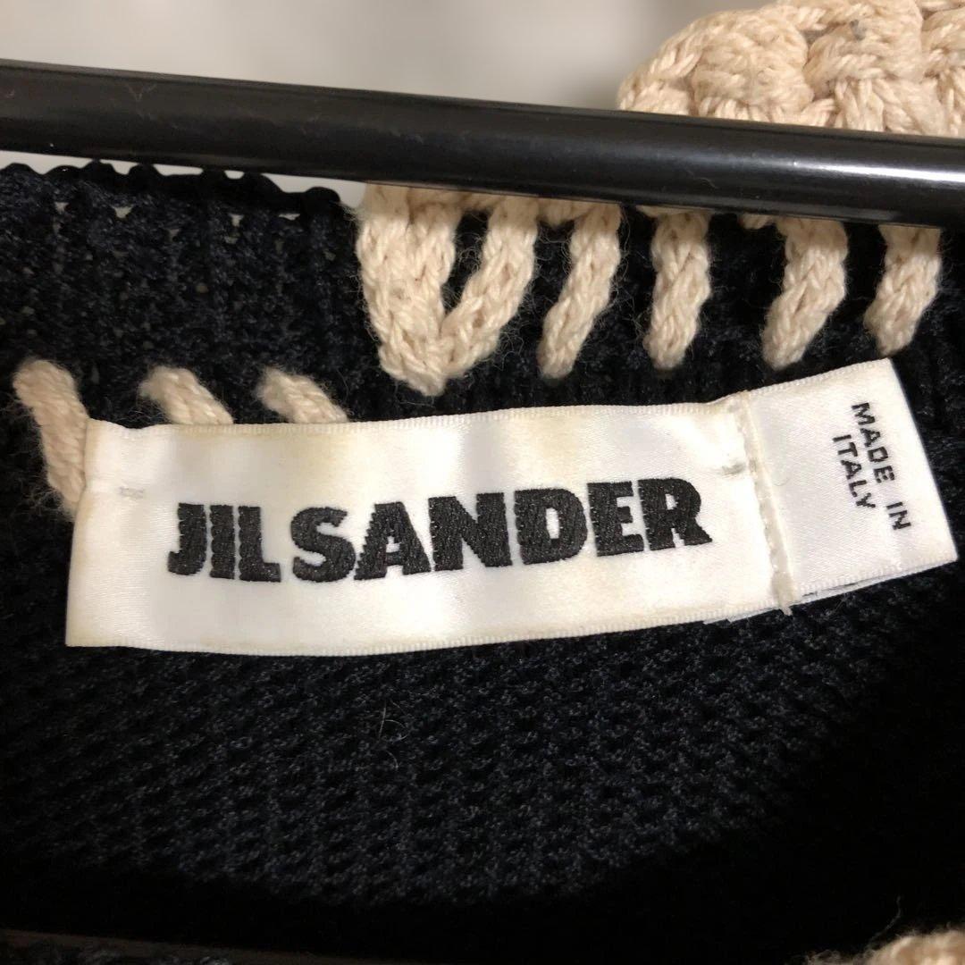 JIL SANDER ブラックニットベスト