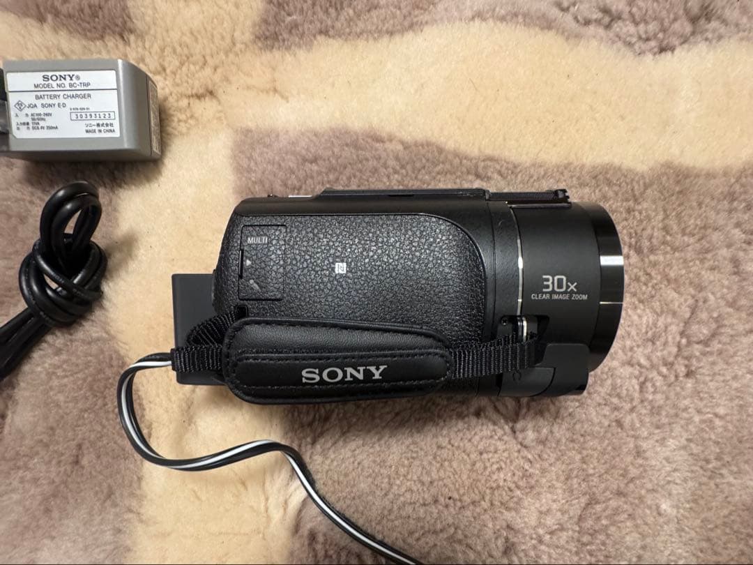 【完動品】SONY FDR-AX40 4K ハンディカム ブラック