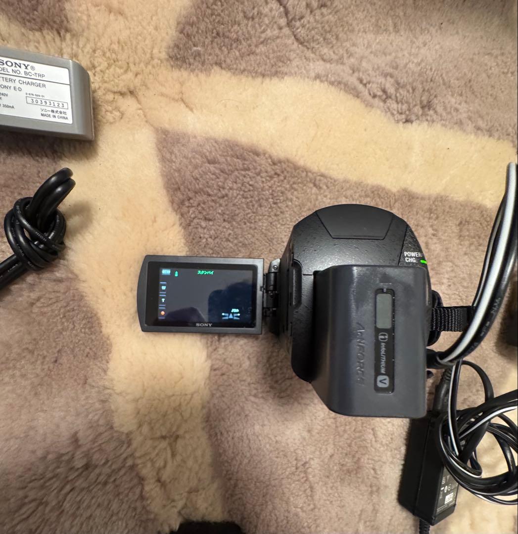 【完動品】SONY FDR-AX40 4K ハンディカム ブラック