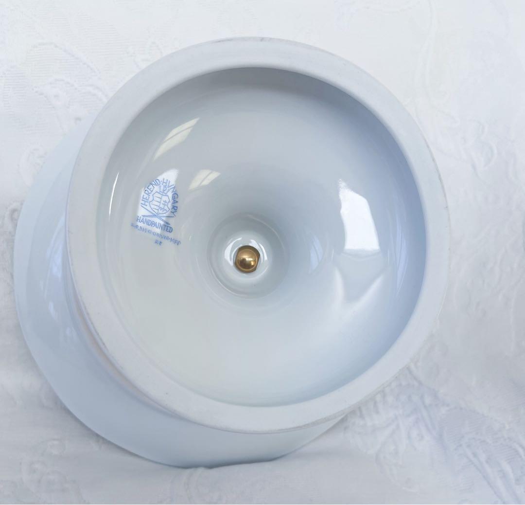 メモリアルローズ　ケーキスタンド　ヘレンド　未使用品