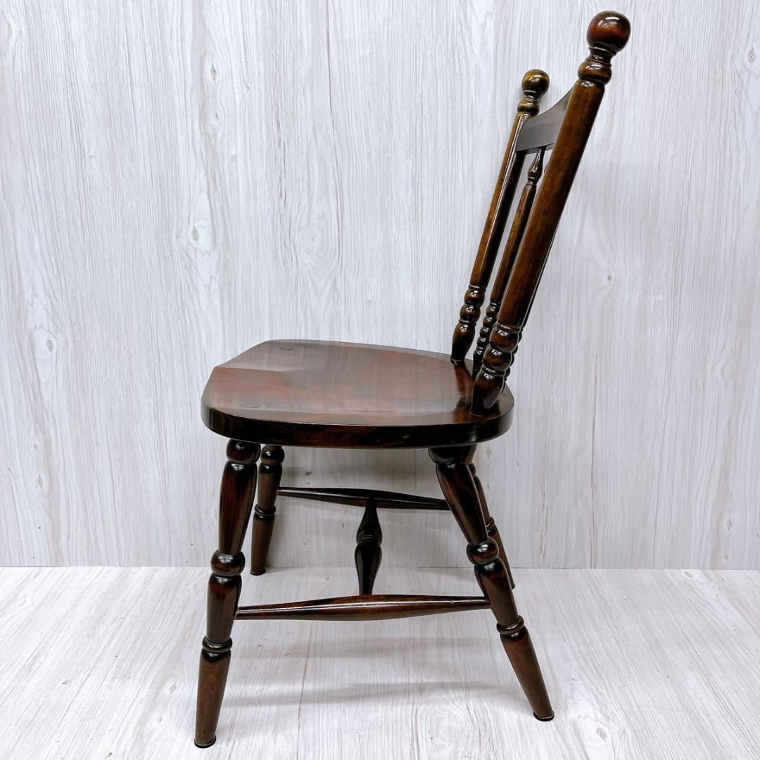 北海道民芸家具 ウィンザーチェア ダイニングチェア 椅子 いす イス③