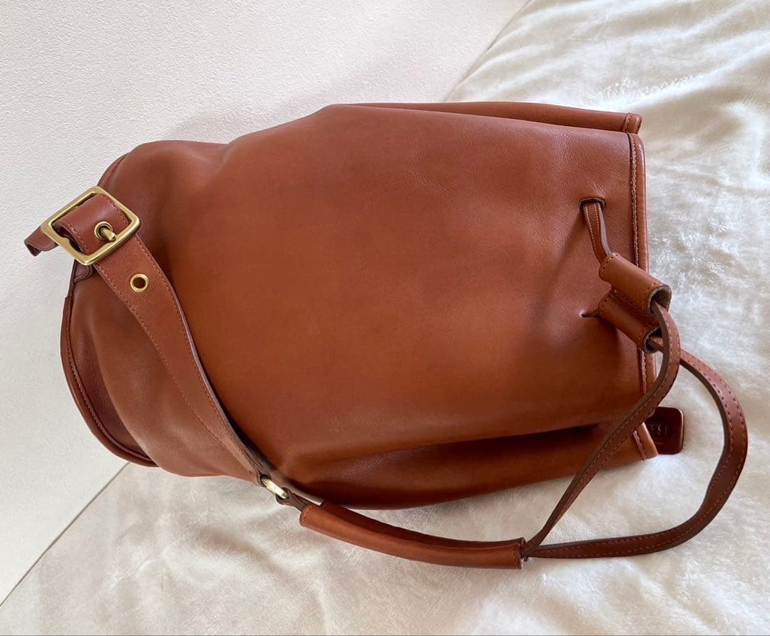 バッグ Vintage Coach The Sling British Tan 9929