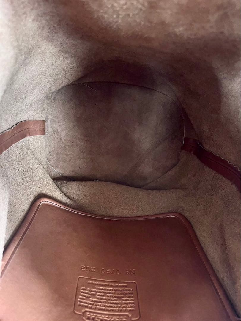 バッグ Vintage Coach The Sling British Tan 9929