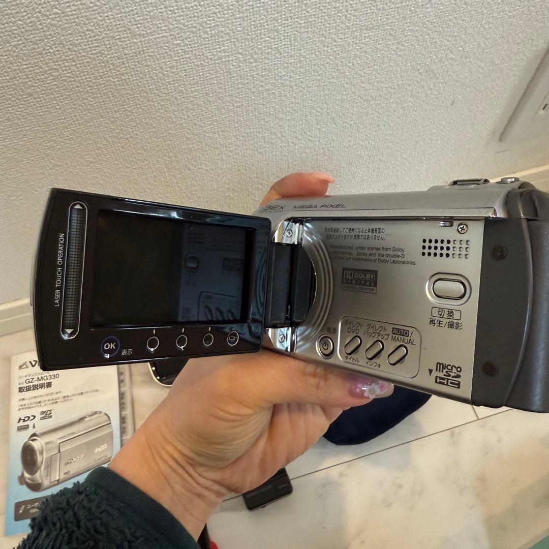 ビデオカメラ Victor JVC Everio GZ-MG330-S
