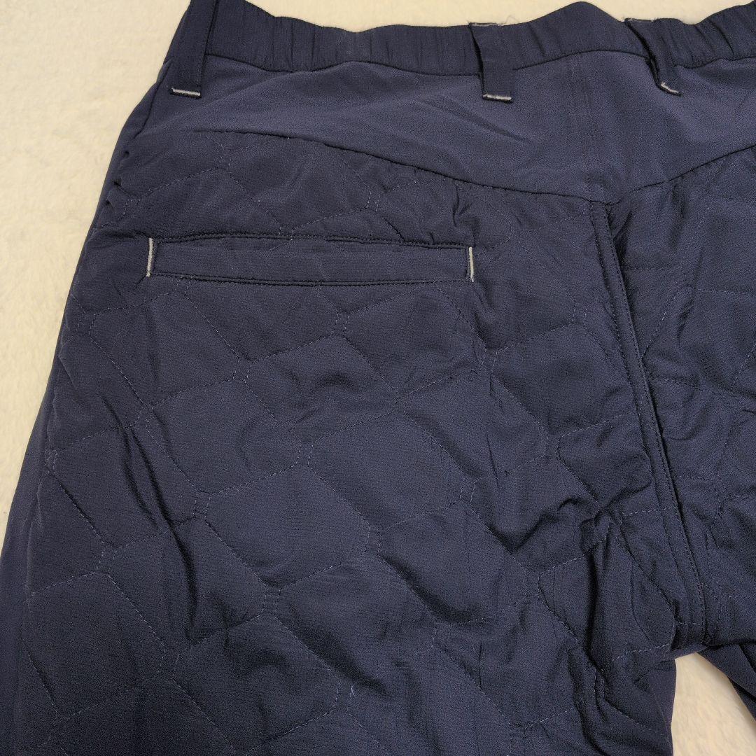 オークリー 中綿 キルティング パンツ XL ネイビー 防寒 防風 ゴルフ