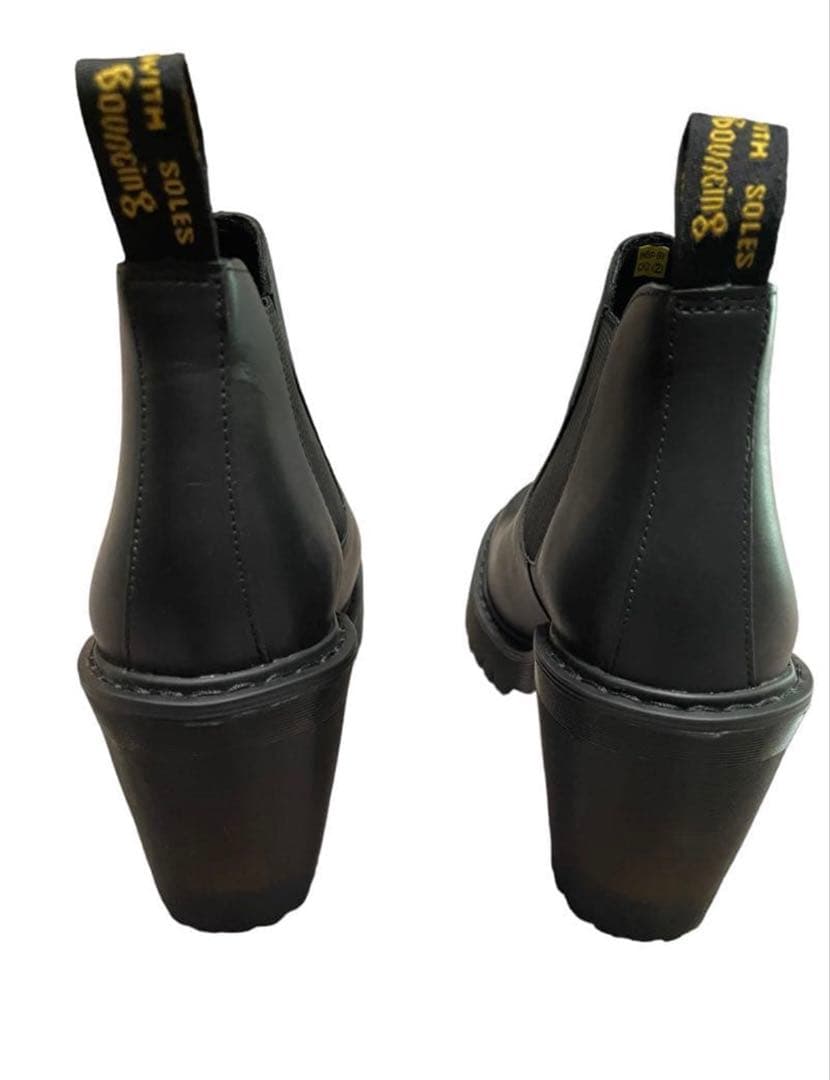 『美品』ドクターマーチン　チェルシーブーツ　サイドゴアチャンキーヒール