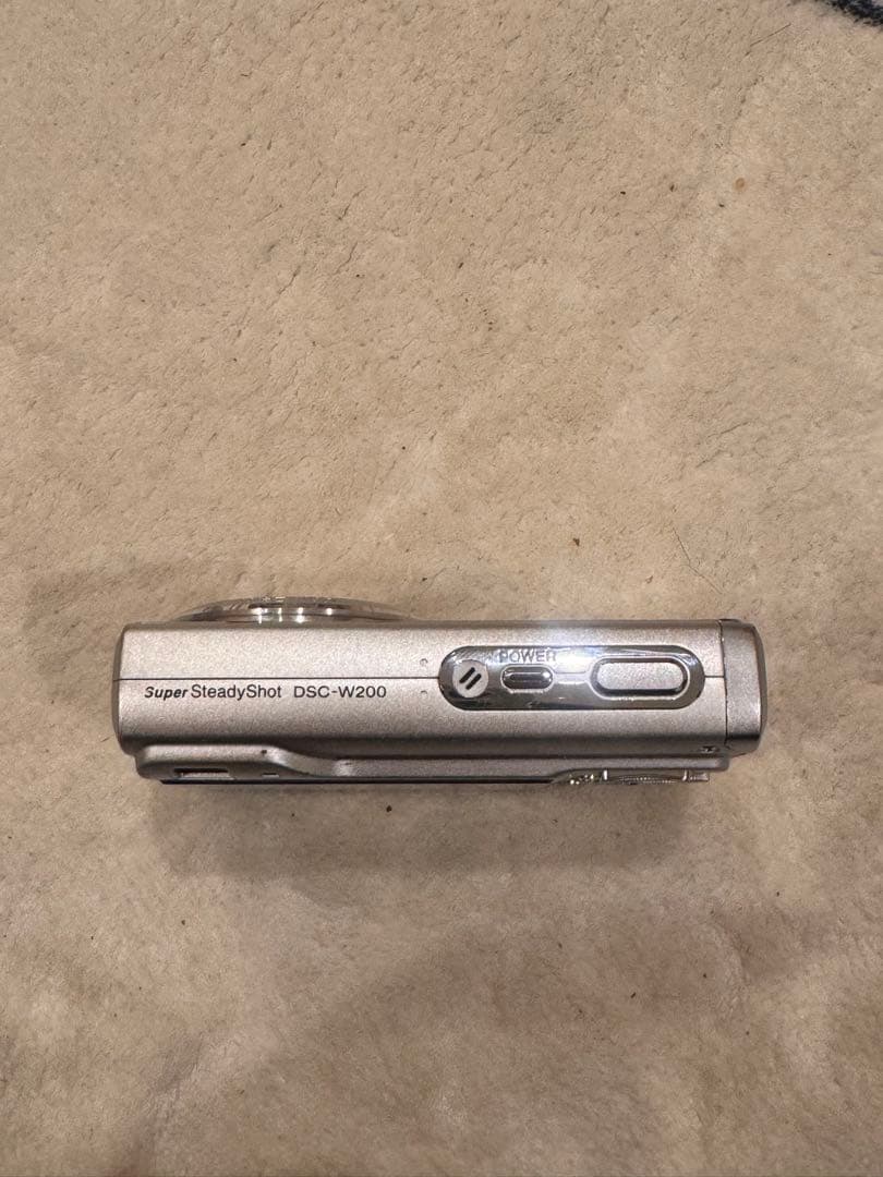 [美品]SONY DSC-W200 デジタルカメラ　充電器付き