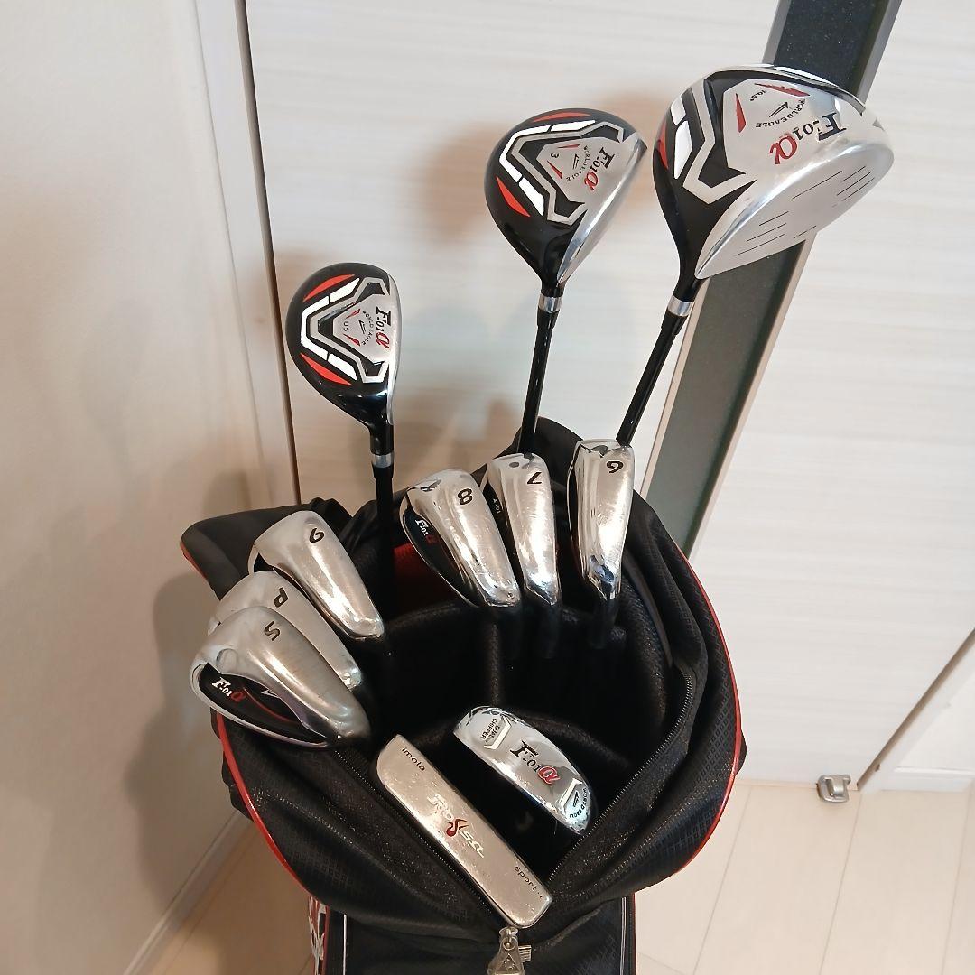 ルコックスポルティフ　ワールドイーグル　F-01α メンズ　ゴルフセット　初心者