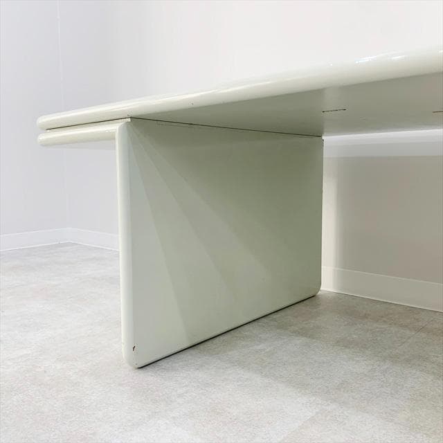 オールドカリモクホワイトセンターテーブル