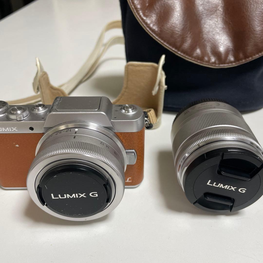LUMIX G ダブルレンズ　ブラウンDMC-GF7