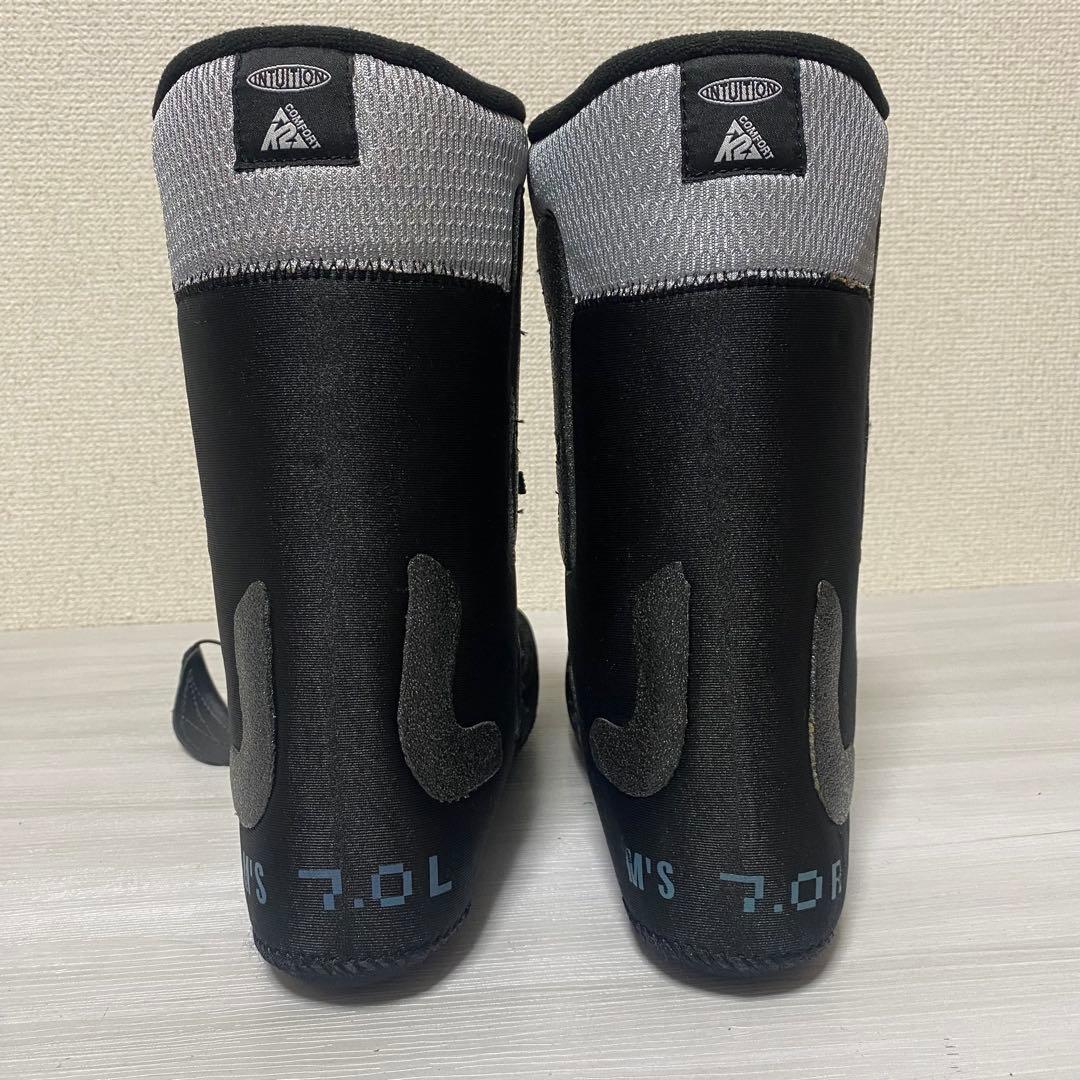 【美品】K2 RAIDER BOA 25cm ブラック　スノーボードブーツ