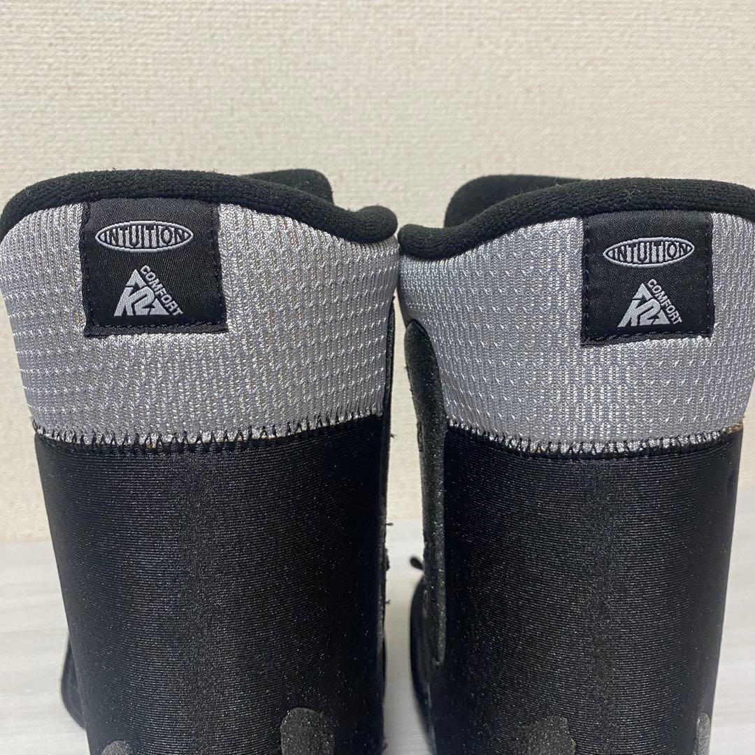 【美品】K2 RAIDER BOA 25cm ブラック　スノーボードブーツ