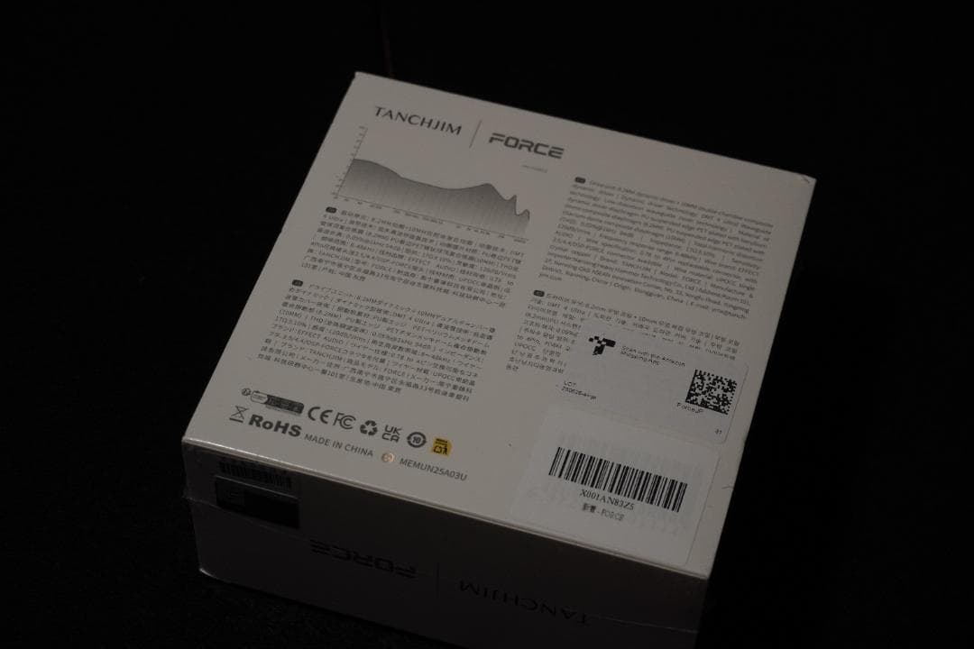 【未開封】TANCHJIM x EFFECT AUDIOコラボFORCE 有線