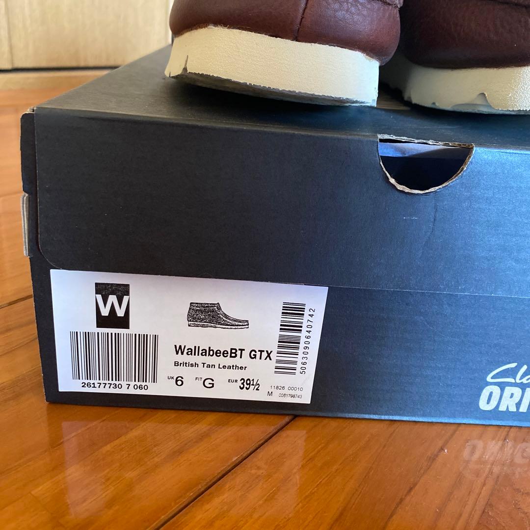 【新品】WallabeeBT GTX ブラウンレザー uk6