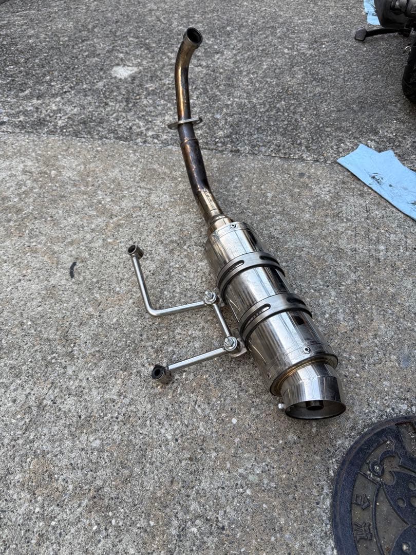 シグナスX用 ウィルズウィン UFO マフラー