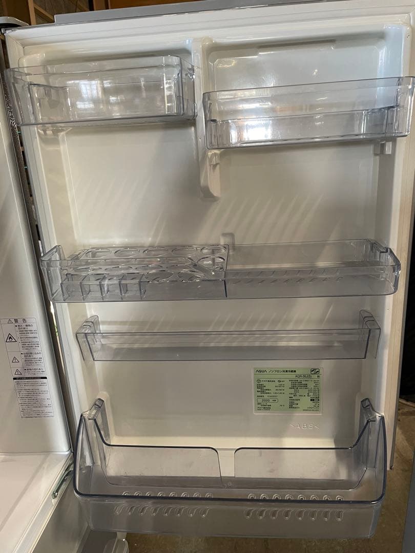 101015 AQUA ノンフロン冷凍冷蔵庫　AQR-36J（S）