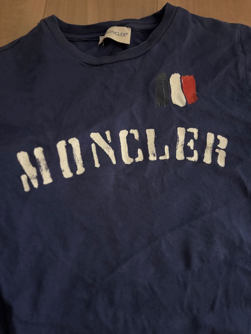 最終値下 モンクレール Tシャツ 2枚 10a 140 ブラック ネイビー