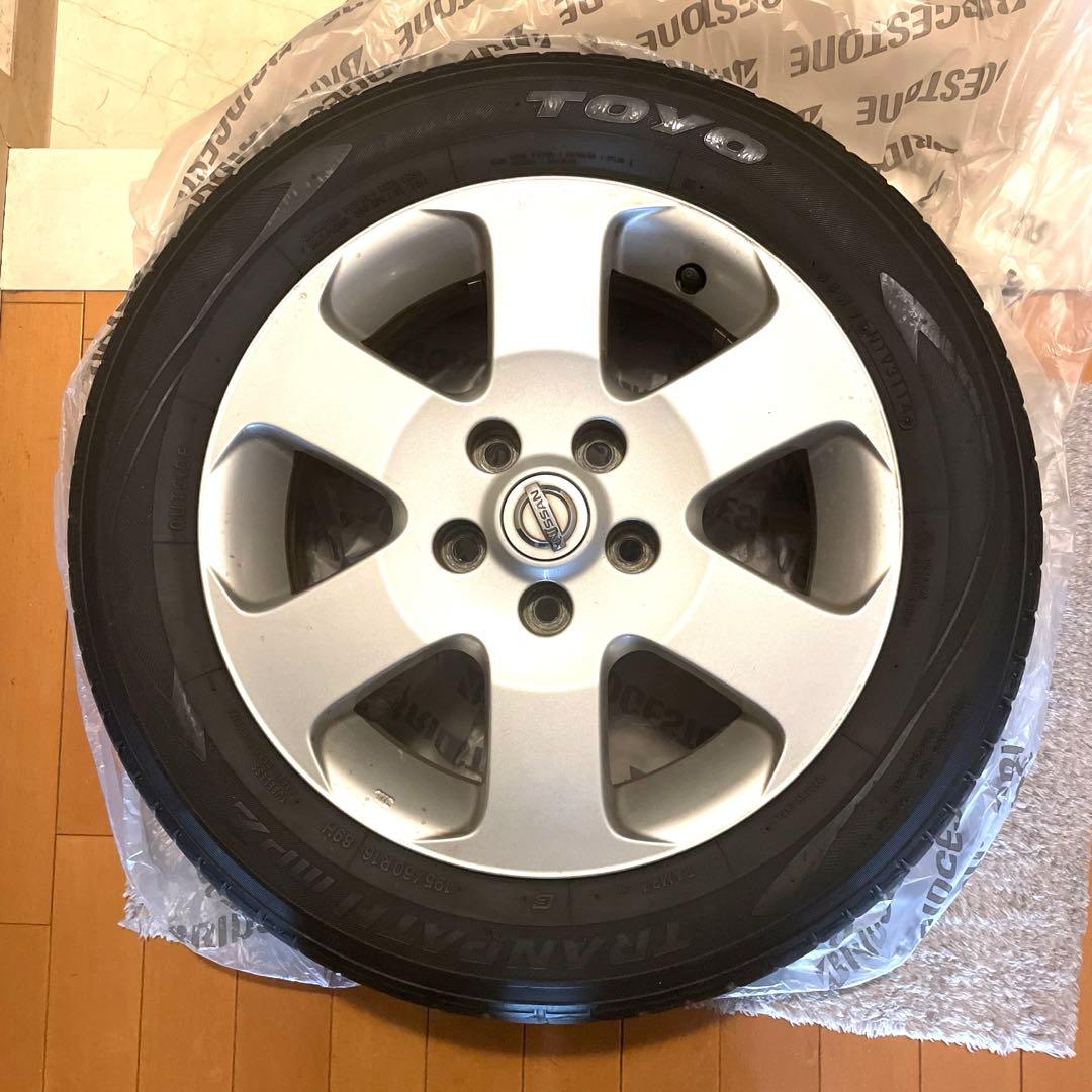 セレナ純正ホイールタイヤセット