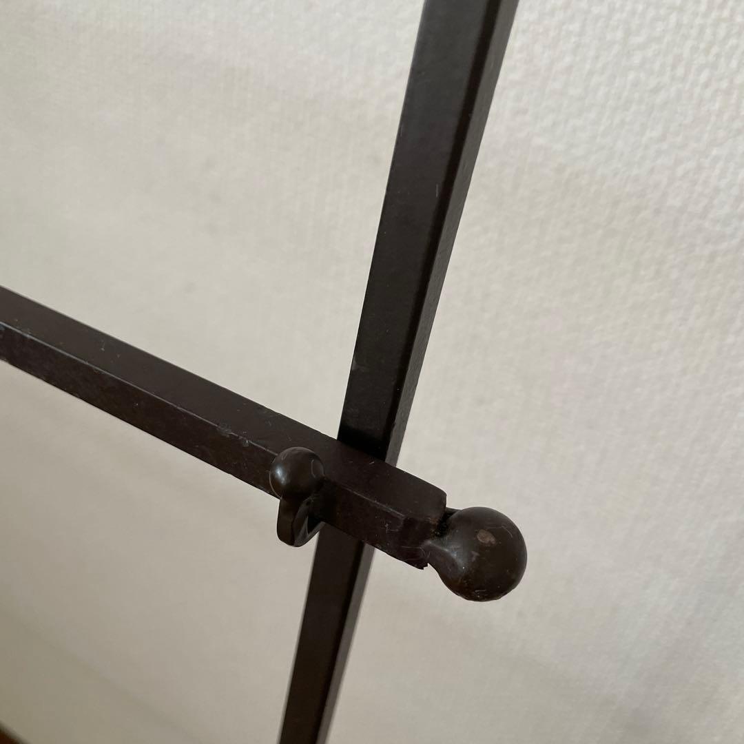 アイアン スチール ハンガーラック 3段