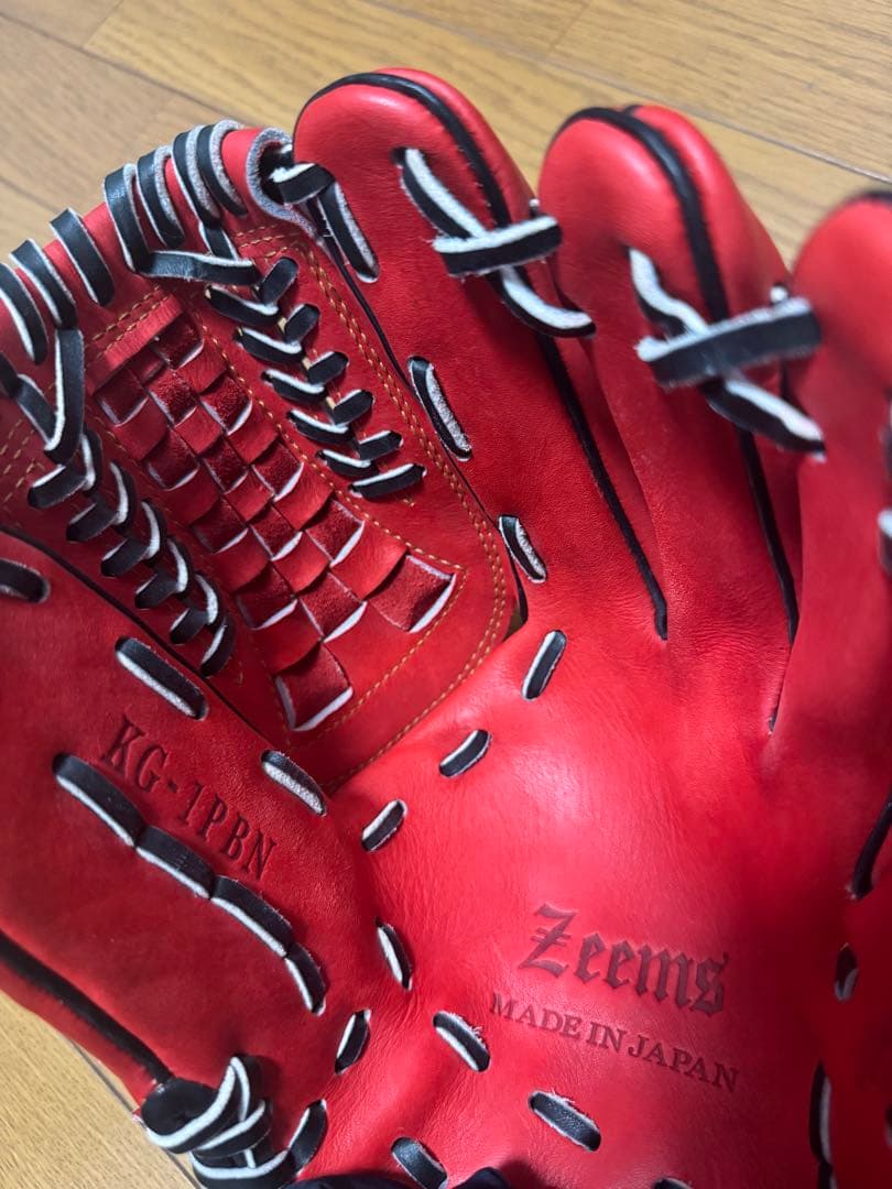 [限定カラー]Zeems ジームス 軟式一般 投手用グローブ KG-1PBN