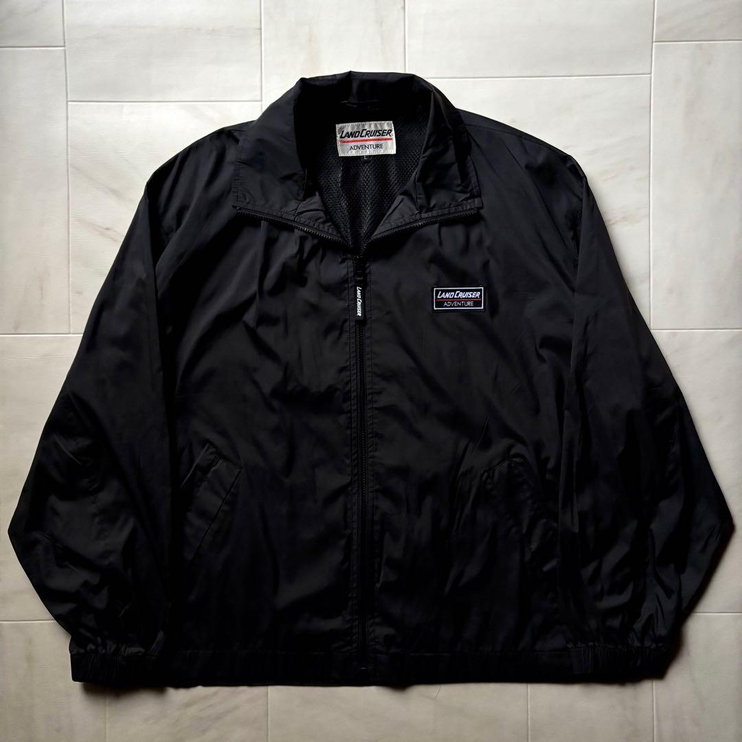 トヨタ ランドクルーザー ジップアップナイロンジャケット 裏地メッシュ Lサイズ
