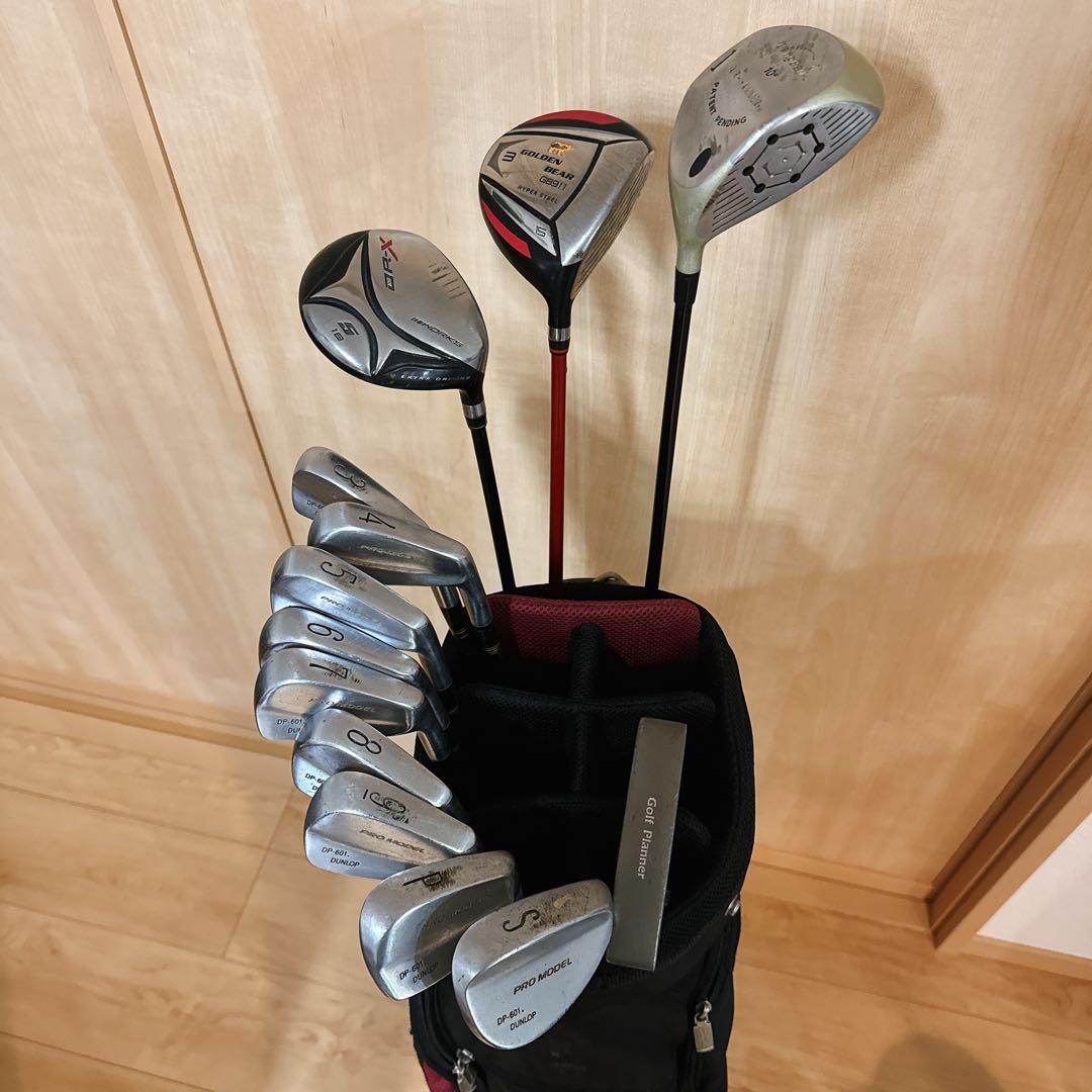 【初心者おすすめ】SPALDING メンズゴルフフルセット 13本即ラウンドOK