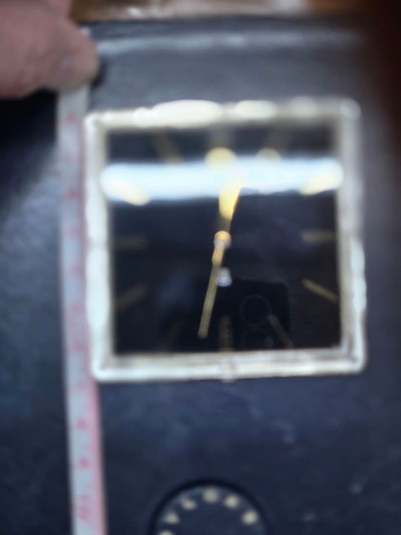 BULGARI 置時計　部品 ジャンク　メタル　箱保証書付き