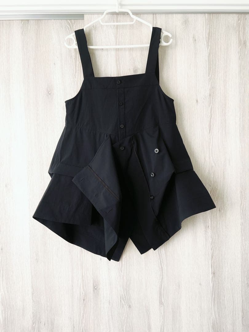 トップス UN3D. W WRAP SHIRT CAMISOLE 2025SS