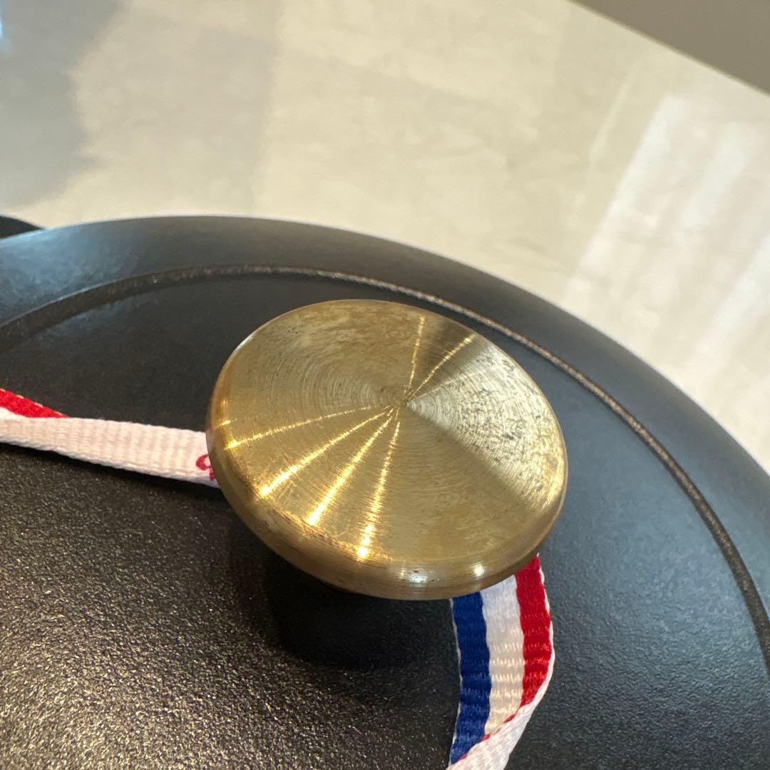 ストウブ 未使用 シリアル付き ワナベM ブラック　STAUB 18