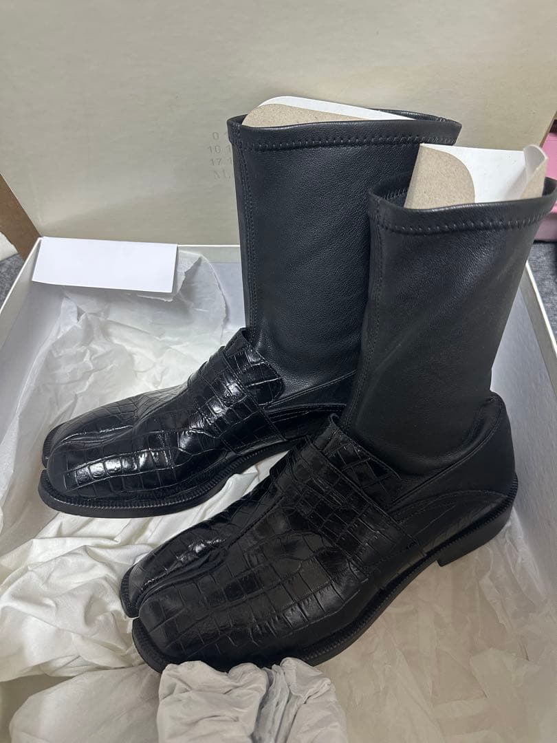 Maison Margiela/メゾン マルジェラ◆足袋ブーツ 23.5黒 タビ