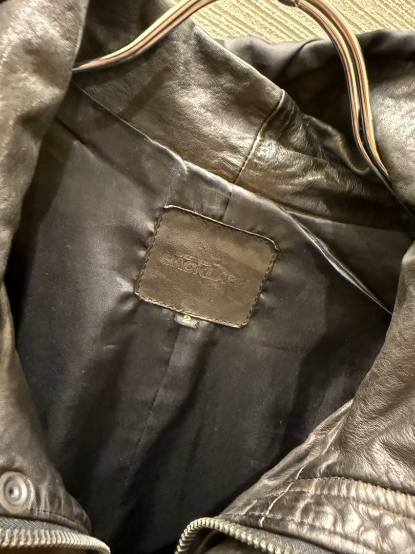 back lash レザー　モッズコート　leather mods coat