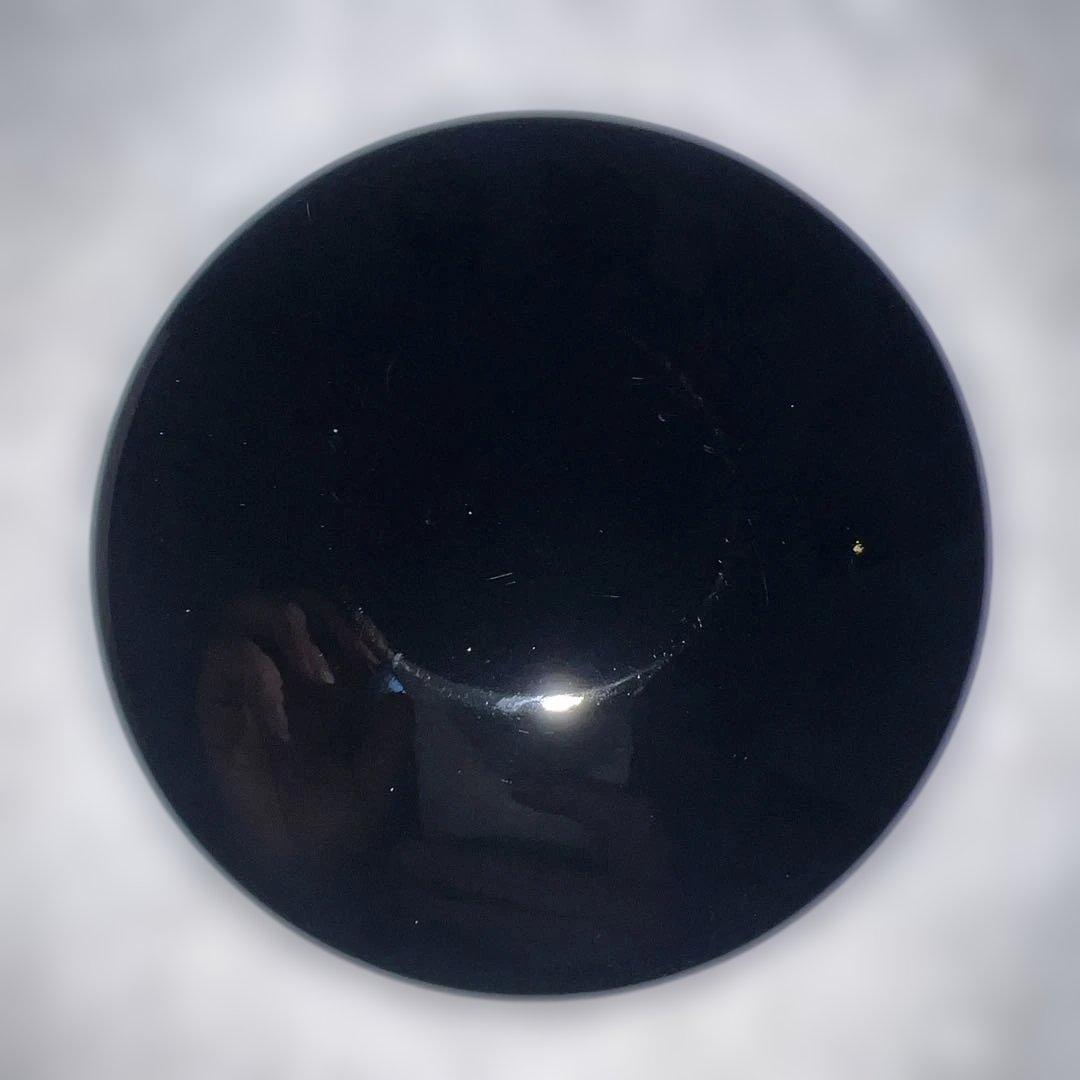 会津の手作り漆器 椀 黒色 花柄