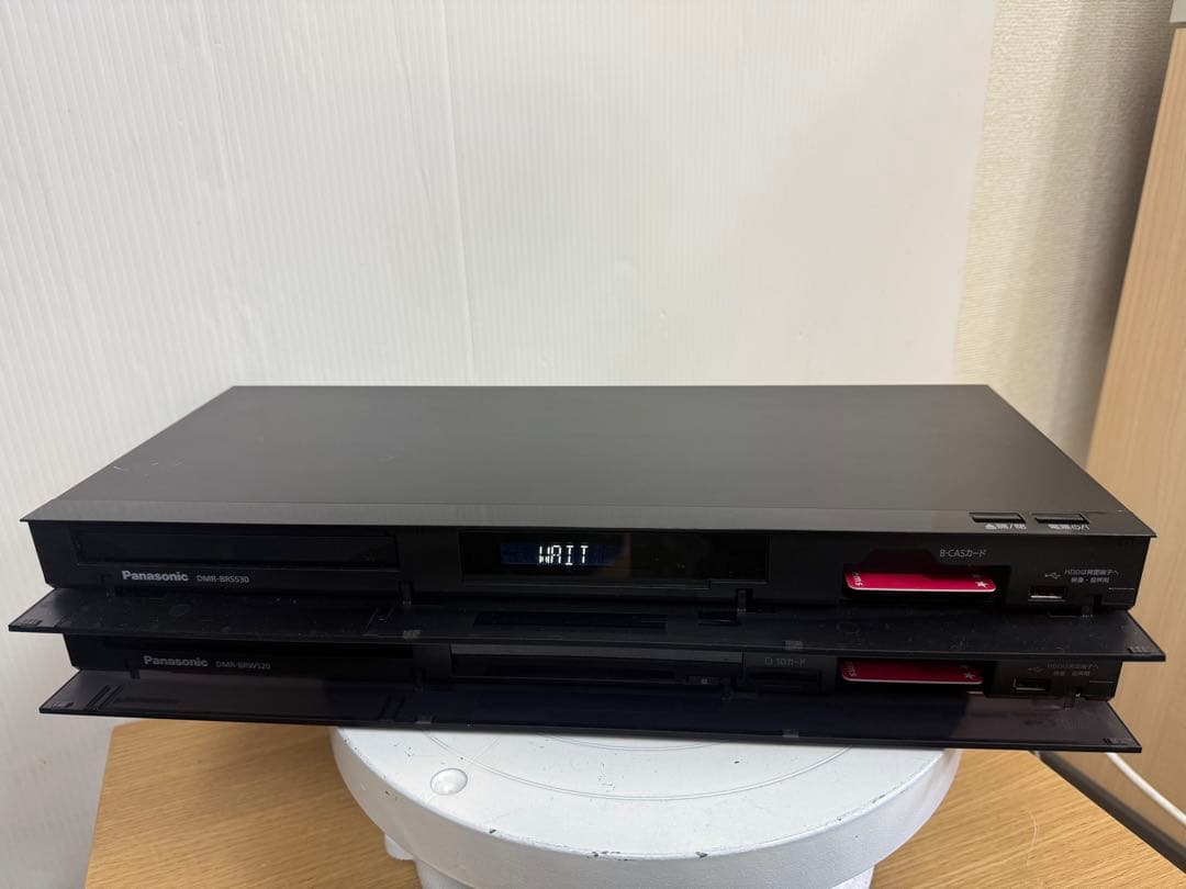 PanasonicブルーレイレコーダーDMR-BRS530 DMR-BRW520
