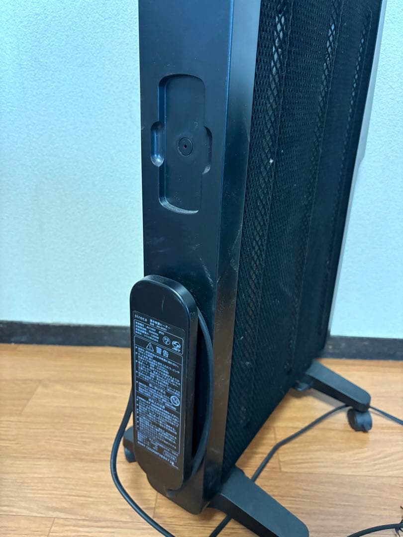 シロカヒーター　24年　リモコンなし　　siroca 速暖マイカヒーター